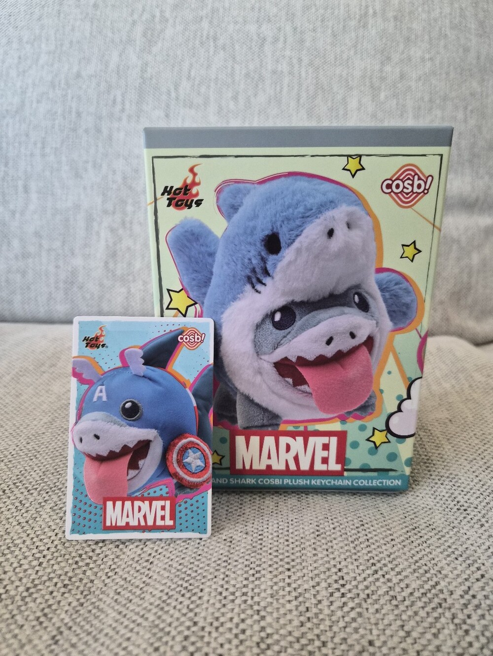 Captain Jeff | Cosbi Marvel Jeff the Land Shark Plush Blind Box Confirmed - Picture 3 of 10
